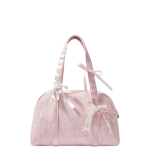 Candy Bow Corduroy Duffel